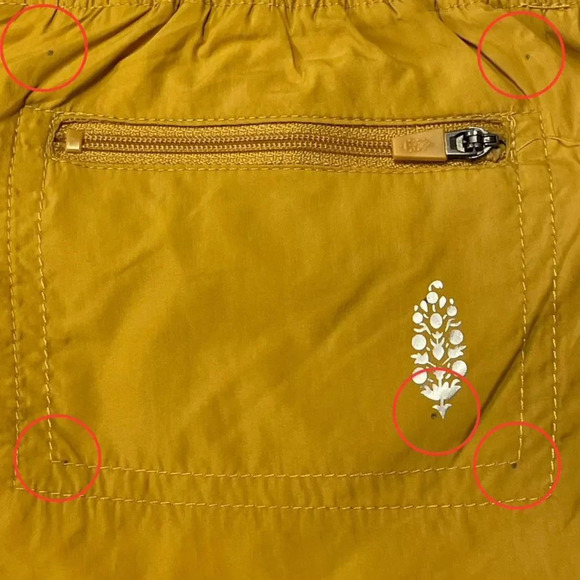 FP MOVEMENT‎ by FREE PEOPLE NWOT The Noiseless Way Home‎ Shorts in Turmeric - Picture 5 of 10